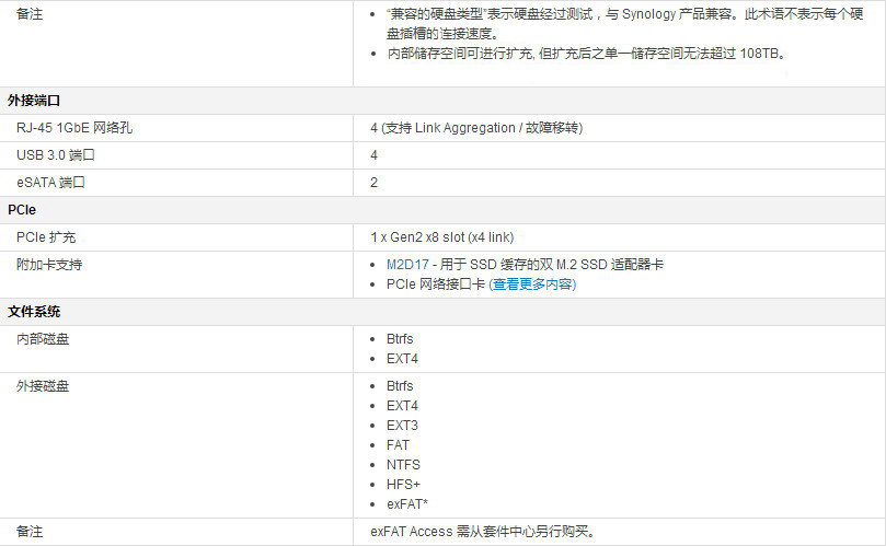 群晖 DS1817(8G版）