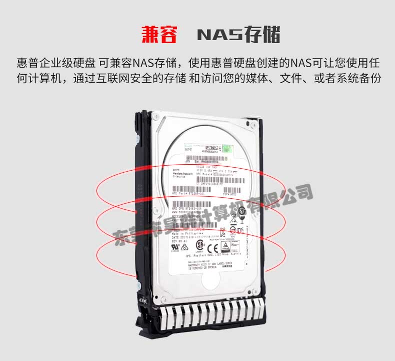 HP 500GB 6G SAS 7.2K 2.5" SC MDL 热插拔硬盘